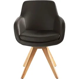Musterring Esszimmerstuhl Tavia Leder braun