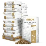 STROY Miscanthus Pellets Einstreu 15 kg x 20 Sack 300 kg