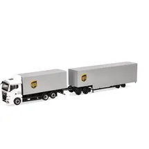 HERPA 318570 1:87, MAN TGX GM Wechselkoffer-LKW mit Jumbokofferauflieger "UPS"