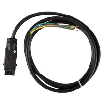 Schellenberg 17142 Raffstorestecker, STAK3 Stecker mit 4-adrigem aussen Jalousien, verbindet den Raffstore Motor Plus mit einem Bedienelement, Schwarz, 1,5 m Kabel