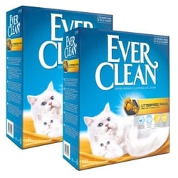 Ever Clean LitterFree Paws Katzenstreu 2x10 l