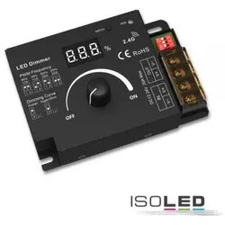 Sys-Pro Dimmer Drehdimmer Funk Mesh Multi PWM 1 Kanal LED Controller 12-24V DC 10-20A