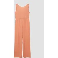s.Oliver Strukturierter Jumpsuit mit Cut-out – orange - 164