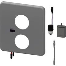 KWC AR Hygieneeinheit, F5, für Duscharmatur m. Thermostat, hydr., Platte 205x225 mm