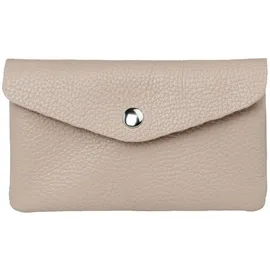 CASPAR Geldbörse mittelgroß beige/rosa