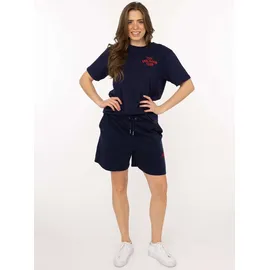 Zwillingsherz T-Shirt Feel Good Club Blau 36/38