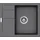 Victory S580.60 links Einbau Granit hellgrau Handbetätigung 580 x 500 mm