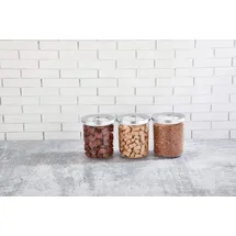 COFI Vorratsbehälter rund transparent 3 x 0,7 l