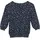 KangaROOS Langarmshirt "Viskoseshirt mit 3/4 Arm", Mädchen, Gr. 164/170, blau (marine), Jersey, Obermaterial: 95% Viskose, 5% Elasthan, gepunktet, weit hüftlang, Rundhals, mit Gummizug, Shirts Langarmshirt, weite Passform, gepunktetes Design, Rundhalsausschnitt