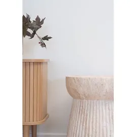 VCM Beistelltisch Bonn Clayfibre Clay Brown
