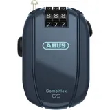 ABUS Combiflex StopOver 65 Kabelschloss blau, Zahlenkombination (95459)