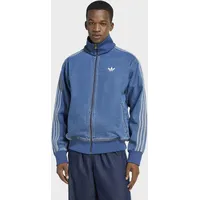 adidas Adicolor Denim Reißverschlusspullover Herren Blau M
