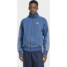 adidas Adicolor Denim Reißverschlusspullover Herren Blau M
