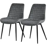 ML-Design Küchenstuhl Samt modern