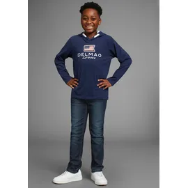 delmao Stretch-Jeans Blau 176