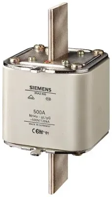 Siemens 3NA3675 NH-Sicherungseinsatz, NH4a, In: 800 A, gG, Un AC: 500 V, Un DC: 440 V
