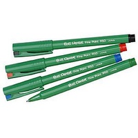 12 Pentel Ball R50 Tintenroller grün 0,4 mm, Schreibfarbe: farbsortiert