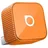 OTTOCAST Mini Slim – Wireless Apple CarPlay & Android Auto Adapter USB (Orange) - Orange