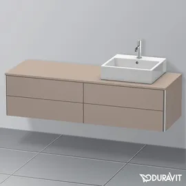 Duravit XSquare 160x54,8x40cm, 4 La, wd, B re, bas. m