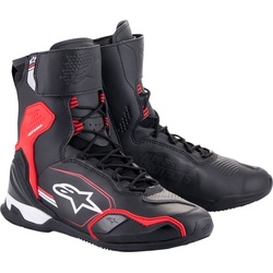 Alpinestars Superfaster, Kurzstiefel - Schwarz/Hellrot/Weiß - 13