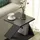 Asir Beistelltisch Spanplatte 30/30/50 cm Anthrazit