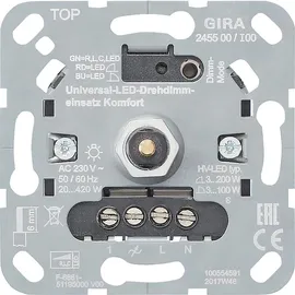 Weinmann & Schanz Universal-LED-Drehdimmereinsatz System 3000
