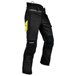 Forst- und Schnittschutzhose "VENTILATION" Klasse 1 schwarz - M - schwarz