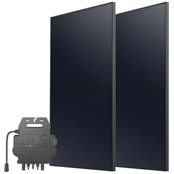 Anker SOLIX Balkonkraftwerk 890W IBC-Modul PV mit Mikrowechselrichter 600W/800W - 0% MwSt. (gem. § 12 Abs. 3 UStG)*