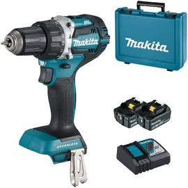 Makita DDF484RTE inkl. 2 x 5,0 Ah + Ladegerät + Koffer