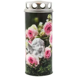 Ebersbacher Kerzenfabrik GmbH Grablicht Paperlight Engel Rose 160 mm rosa