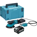 Makita BO 004 CGM101 Akku Exzenterschleifer 40 V max. 150 mm 3,0 mm Hub Brushless + 1x Akku 4,0 Ah + Makpac - ohne Ladegerät