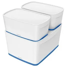 Leitz MyBox Aufbewahrungsbox 38,5 x 31,8 x 19,8 cm 1-tlg. blau/weiß