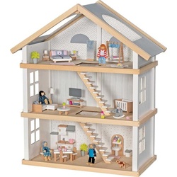 Goki 51491 - Puppenhaus Modern Living, 3 Etagen