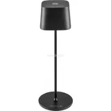 Brunner Quadrilux Mini Tischlampe, Akku, schwarz