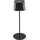 Brunner Quadrilux Mini Tischlampe, Akku, schwarz