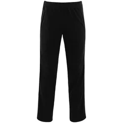 hajo Herren Homewear Hose - Funktions-Rehahose, Jogging, Klima-Komfort, Cotton-Mix Schwarz L