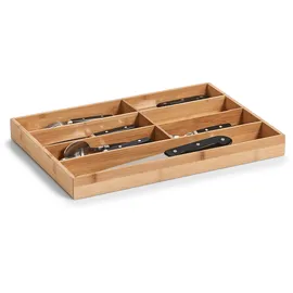 Zeller Bamboo Besteckkasten 44 x 30,6 x 4,3 cm