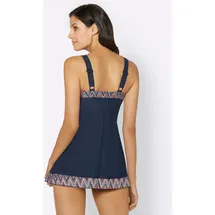 Feel Good Bikini-Top Damen Blau/Bunt 40 Cup B