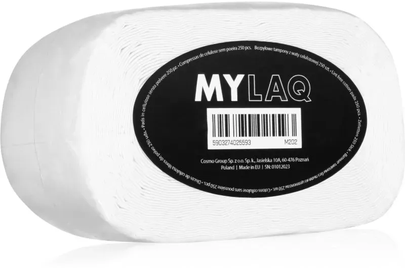 MYLAQ Cotton Pads Wattepads 250 St.