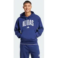 Adidas Collegiate Hoodie - Dark Blue / White -