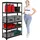 Proregal Schwerlastregal Stahl 150x90x30 cm schwarz 2-tlg.