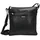 GREENLAND Nature Umhängetasche Leder Black