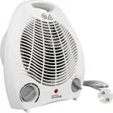 Güde Heizlüfter GH 2000 (2000 W Heizleistung, 2 Stufen (1000/2000 W), Ventilatorfunktion, Gebläseleistung 75 m3/h, stufenloser Thermostat, Überhitzungs- & Kippschutz, Tragegriff, schnelle Wärme)