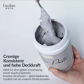 Creative Deco Strukturpaste 2 kg Grau