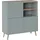 Home Affaire Highboard Scandi 99,8 x 105,3 x 41,7 cm Platin Grau / Jackson Hickory