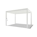 pergoline Pavillon 3 x 4 m inkl. 4 Seitenteile Weiß