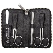 Erbe Inox Reißverschluß-Etui Schwarz