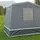 Brunner Storage Plus Gerätezelt 225 x 160 cm Grau