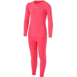 Jako Mädchen Thermo-Unterwäsche Set Longsleeve + Long Tight C6353-01 164/176 - Rouge Red - 164/176