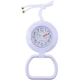 Dhrs Wasserdichte Wanduhr Badezimmeruhr Küchenuhr Duschuhr Saugnapfuhr Mit Handtuchring